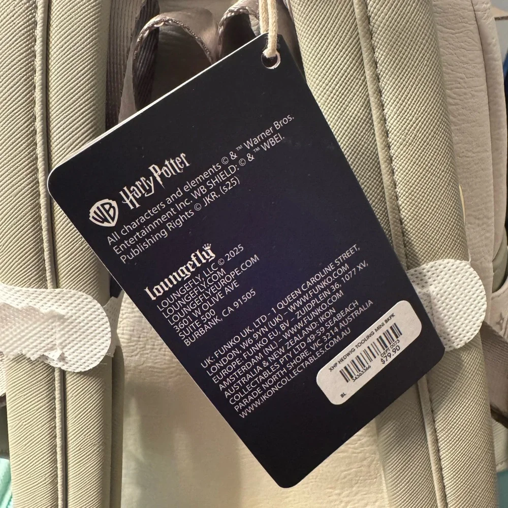 Loungefly Harry Potter Hedwig Ornamental Backback - Picture 7 of 7